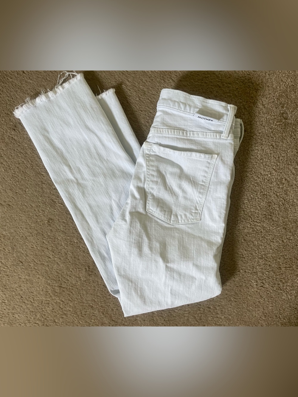 Mother jeans size 26 the scrapper cuff ankle fray - Picture 8 of 13